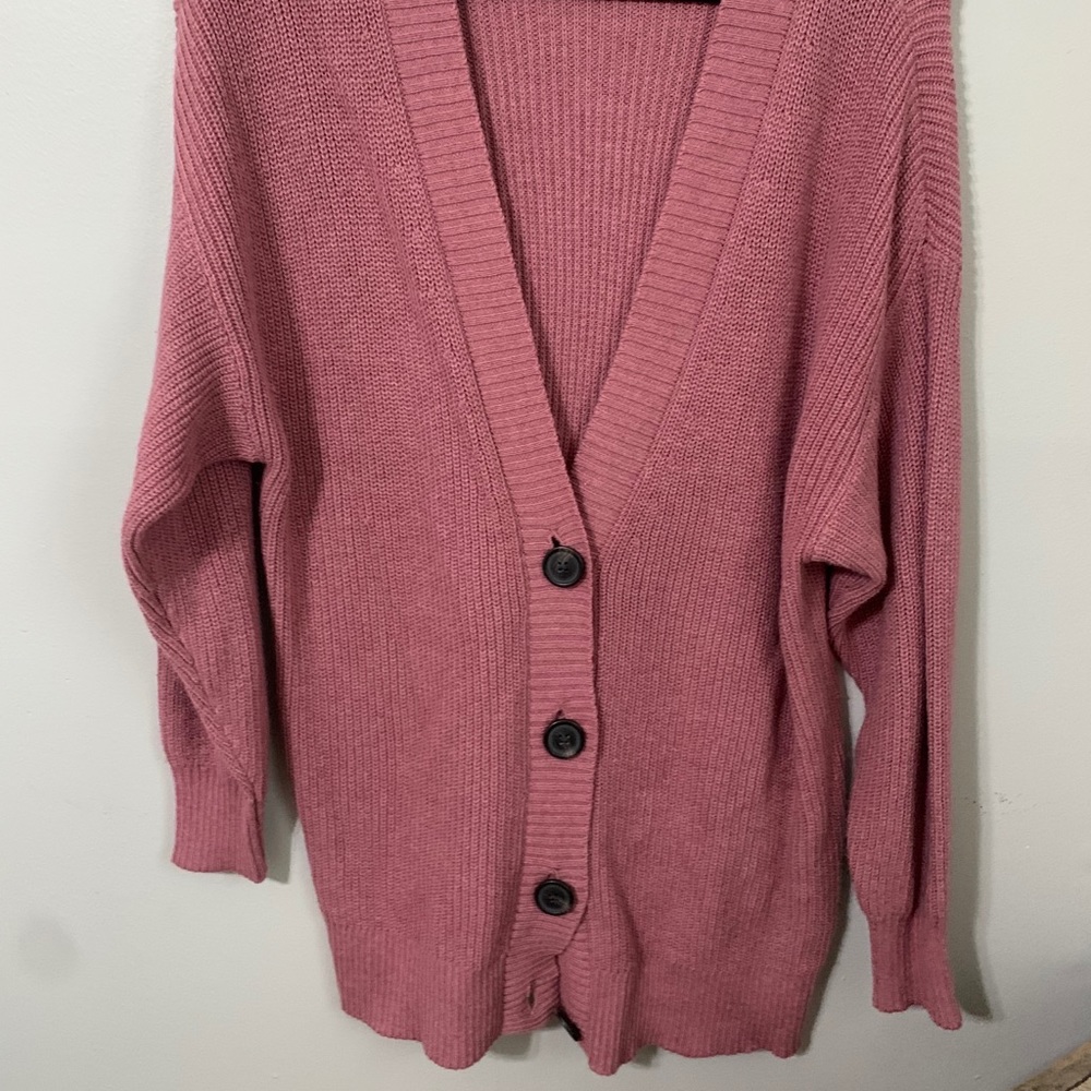 Pink cardigan, never worn